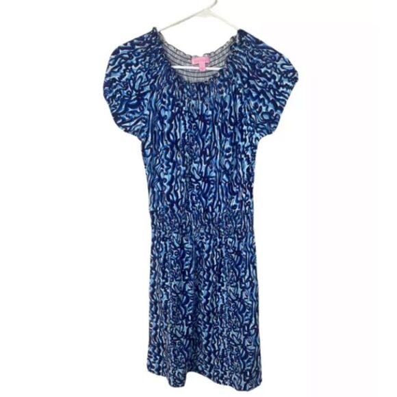STUNNING Lilly Pulitzer "COLORFUL Swirl" Dress- Size S - Picture 1 of 6
